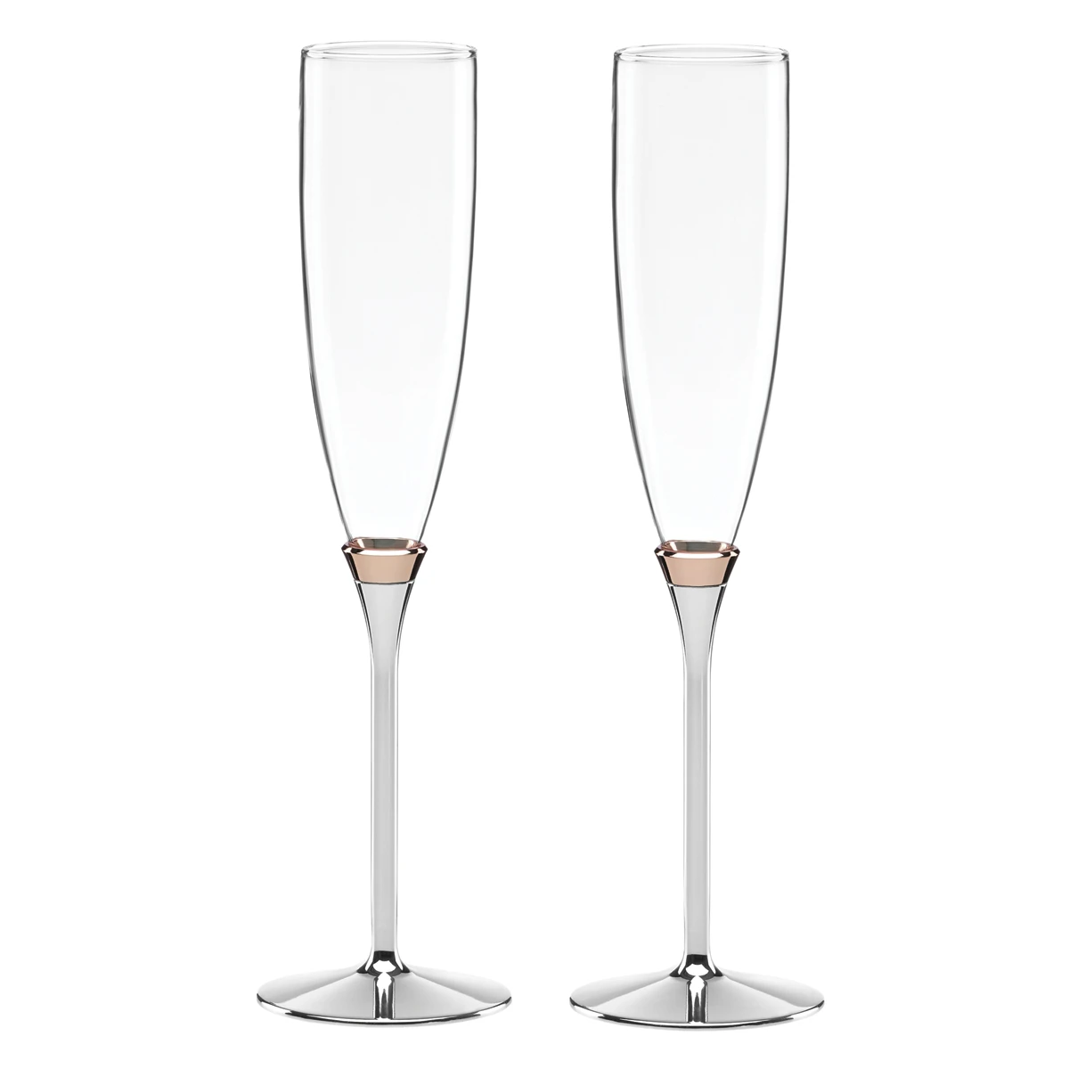Kate Spade New York, Lenox Rosy Glow Flute Pair 3 Kate Spade New York, Lenox Rosy Glow Flute Pair