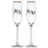 Kate Spade New York, Lenox Bridal Party, Mr And Mrs Toasting Flutes, Set -Best Glassware Store 880361L a1