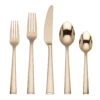 Lenox Colebrook Flatware Champagne 5 Piece Place Setting -Best Glassware Store 882323L a1