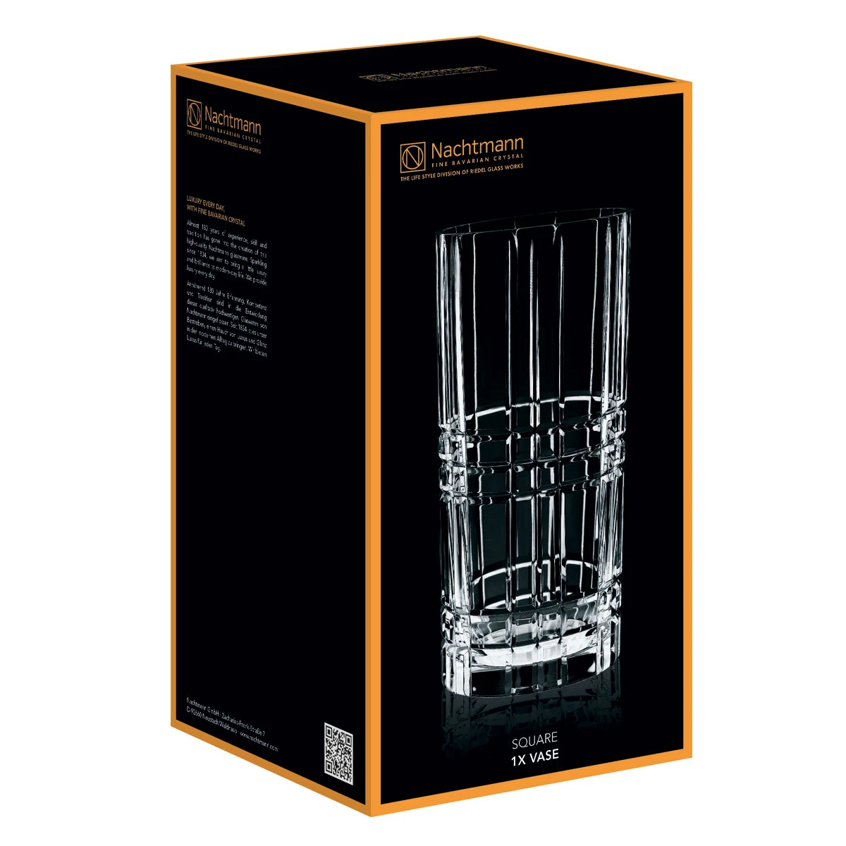 Nachtmann Square 11" Vase 4 Nachtmann Square 11" Vase - Image 2