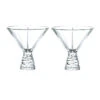 Nachtmann Punk Cocktail, Martini Glasses, Pair -Best Glassware Store 99499R a1