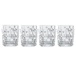 Nachtmann Punk Whiskey Tumbler, Set Of 4