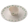 Belleek Shamrock Chip And Dip Set -Best Glassware Store B1330 a1