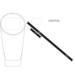 Crystal Blanc, Personalize! 11.5" Aspire Crystal Vase -Best Glassware Store CB1334 31200