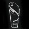 Crystal Blanc, Personalize! Aspire Crystal Vase 10.5" -Best Glassware Store CB1335 CB1335 a1 1