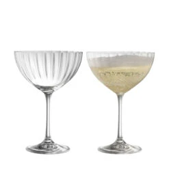Galway Erne Saucer Champagne, Pair