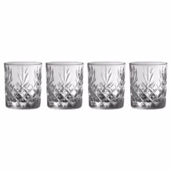 Galway Renmore DOF Glasses, Set Of Four