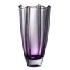 Galway Amethyst Dune 10" Square Vase 2 Galway Amethyst Dune 10" Square Vase -Best Glassware Store G45019 a1