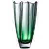 Galway Emerald Dune 12" Square Vase -Best Glassware Store G45024 a1