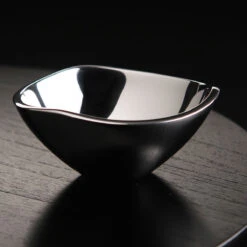 Nambe 4.5" Metal Tri-Corner Bowl -Best Glassware Store MT0809N a3