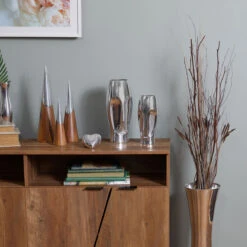 Nambe Metal 10" Face Vase -Best Glassware Store MT1486N a4